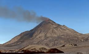 Bezymianny volcano