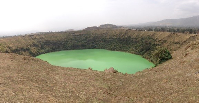Butajira volcano