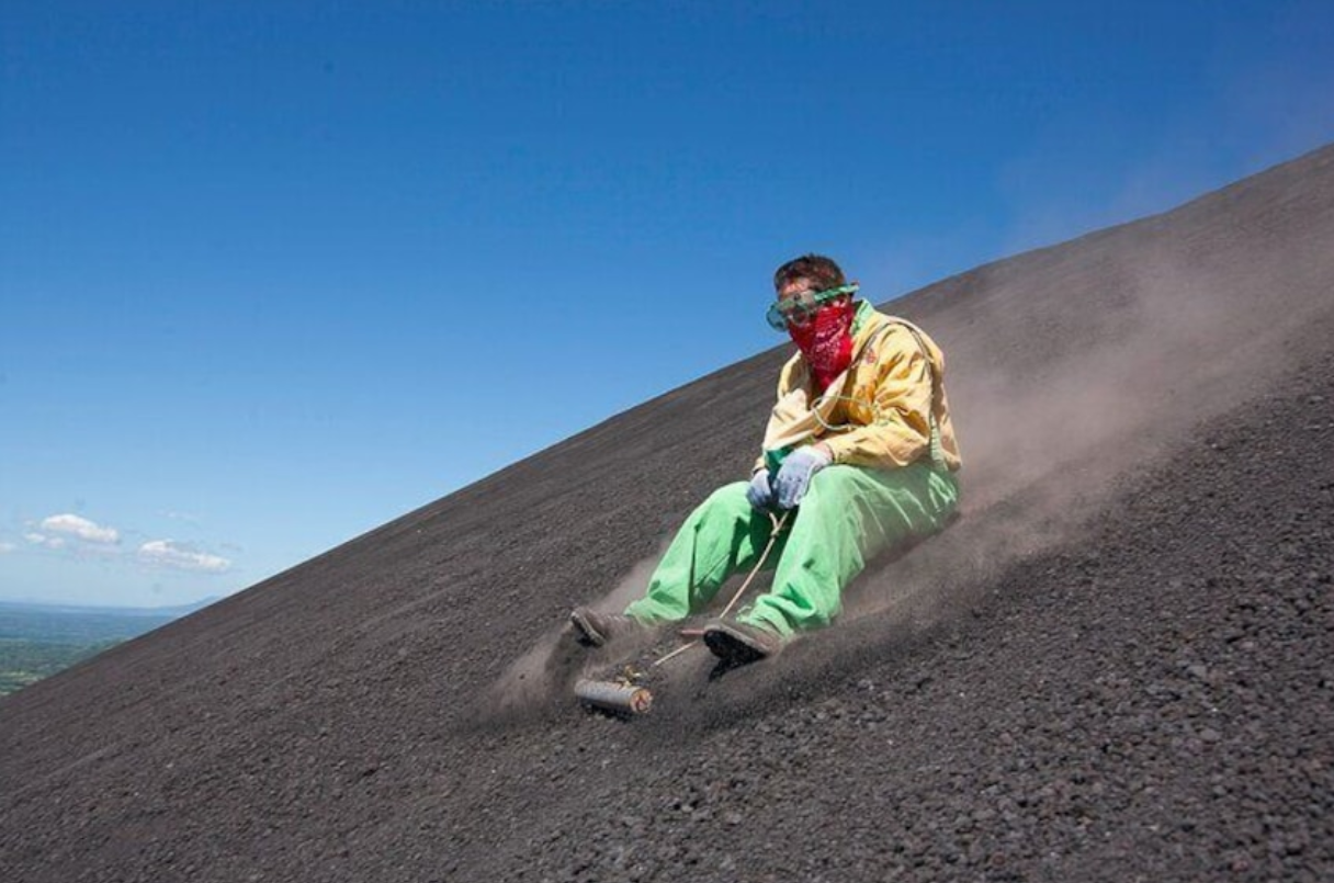Cerro Negro volcano