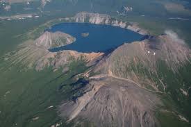 Crater Lake volcano