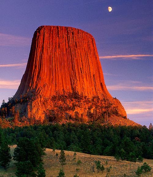 Devils Tower volcano
