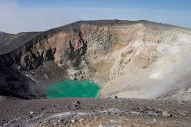 Ebeko volcano