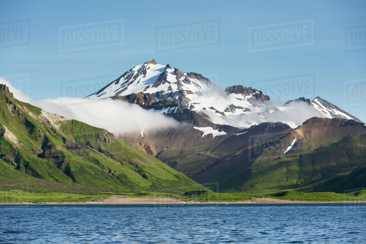 Frosty Peak volcano