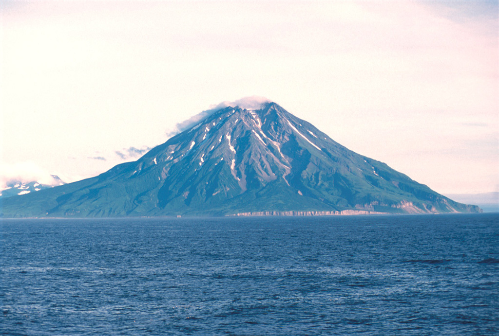 Fuss Peak volcano