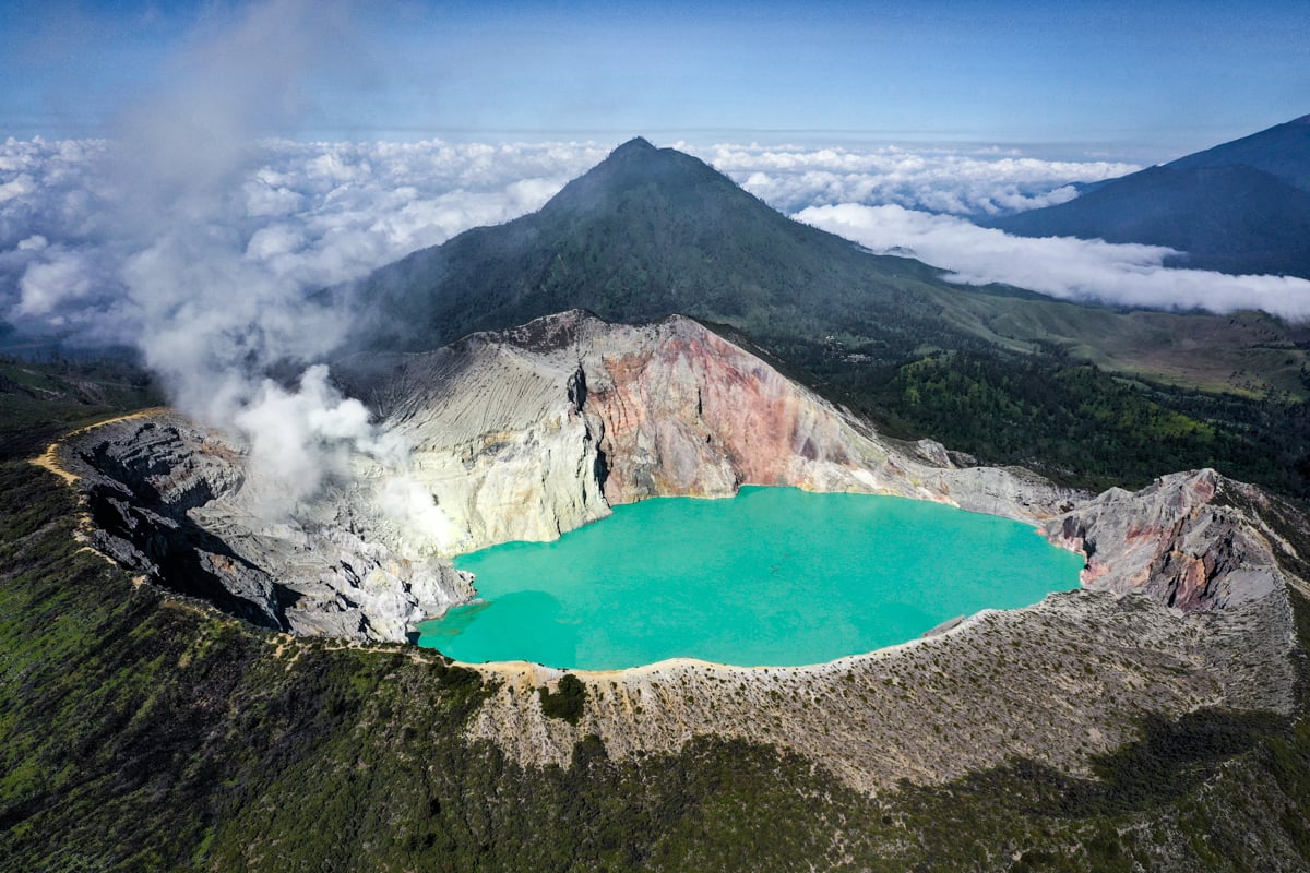 Ijen volcano