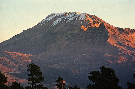 Iztaccihuatl volcano