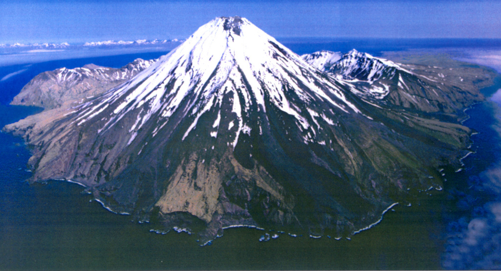 Kanaga volcano