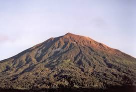 Kerinci volcano