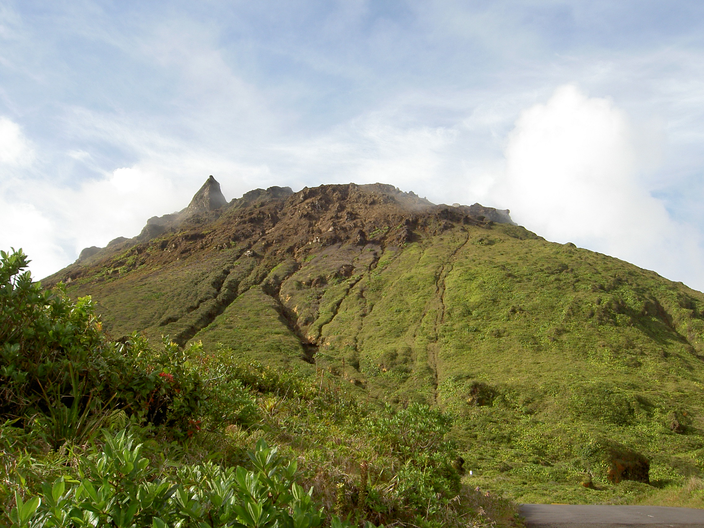 La Grande Soufrière volcano