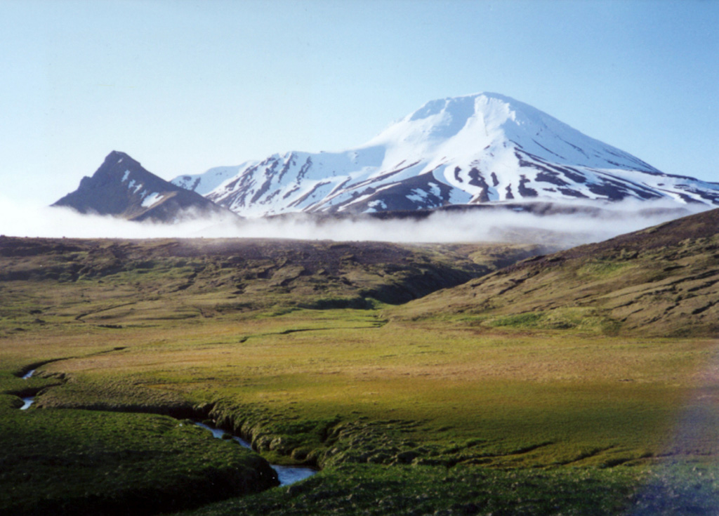 Little Sitkin volcano