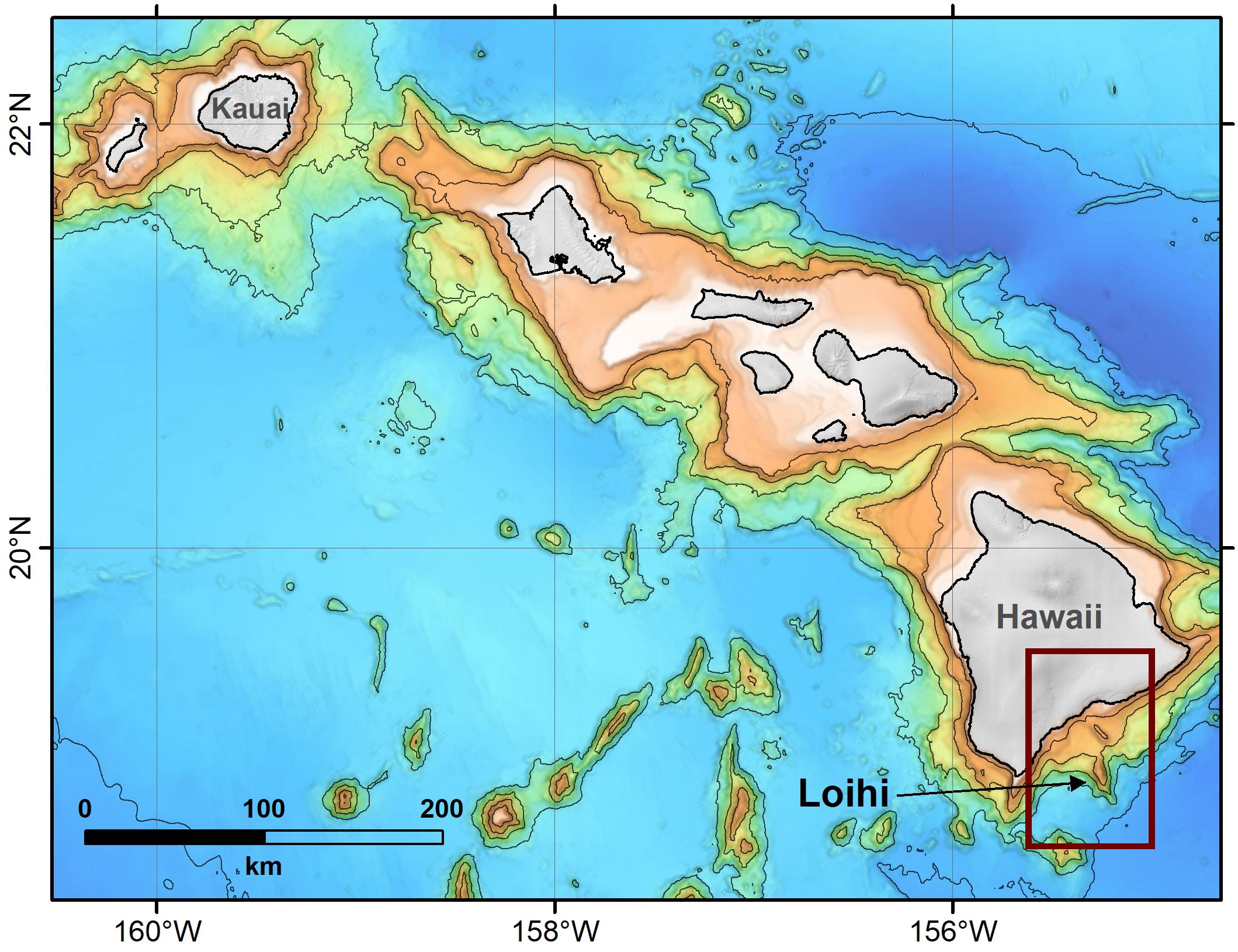 Loihi volcano
