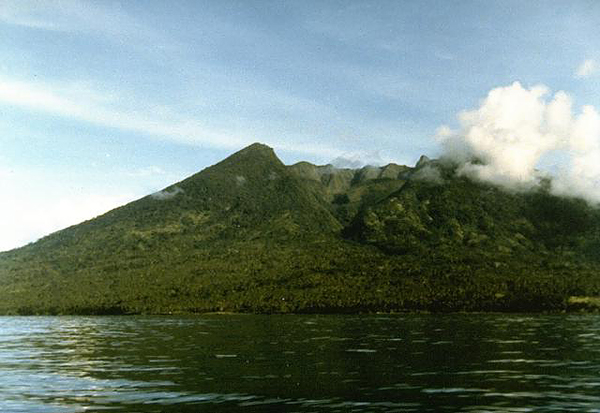 Makian volcano
