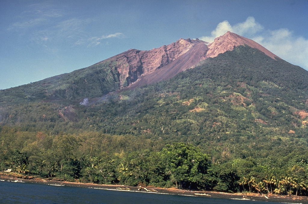 Manam volcano
