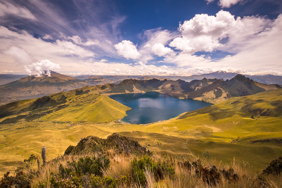 Mojanda volcano