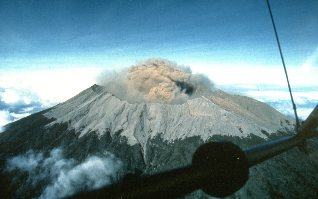 Mount Raung volcano