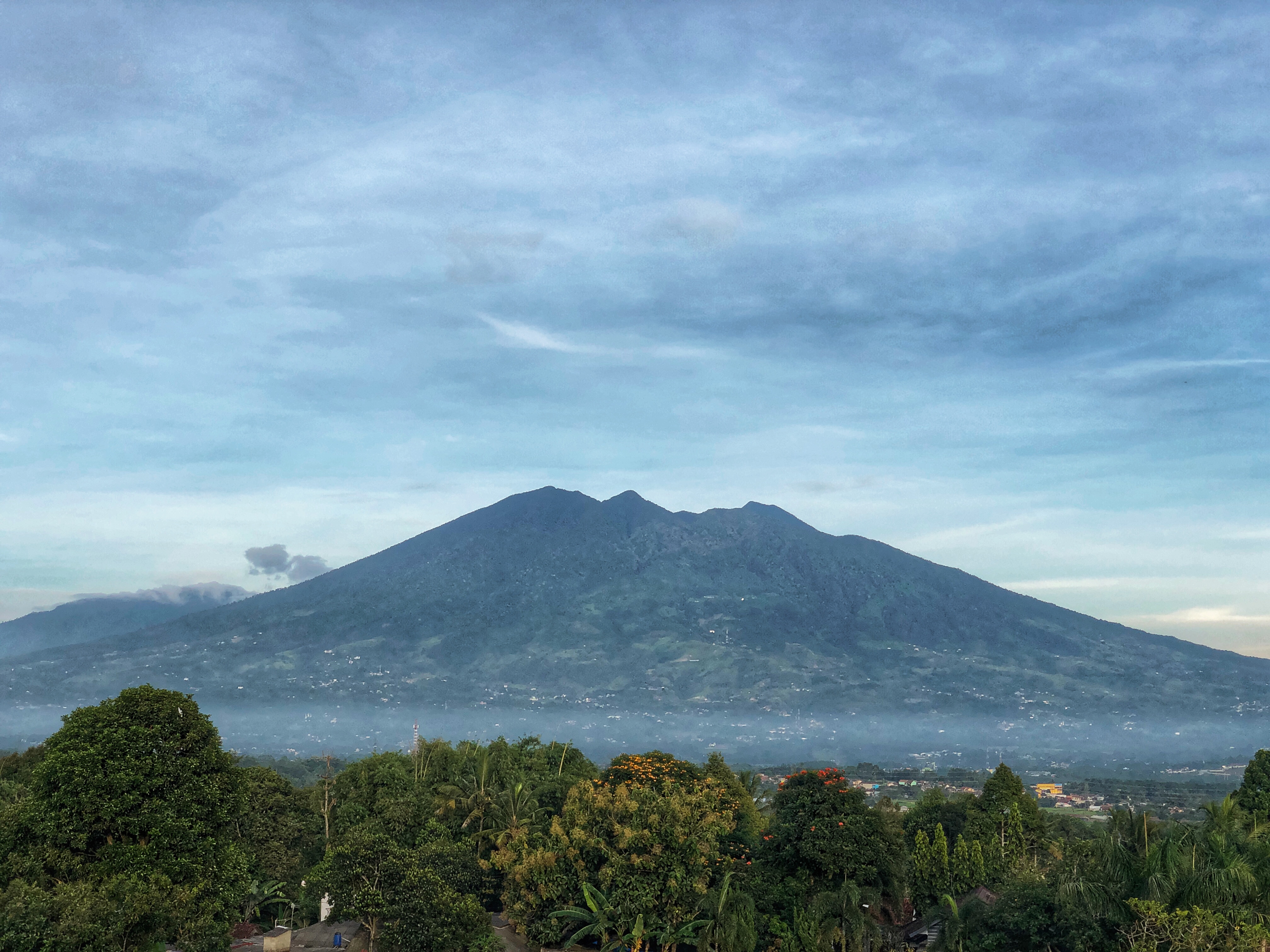Mount Salak volcano