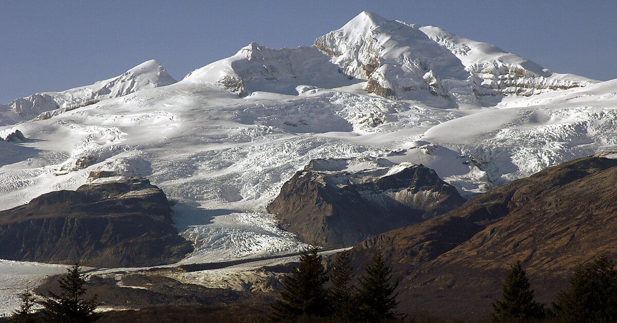 Mount Steller volcano