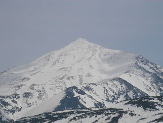 Mount Tokachi volcano
