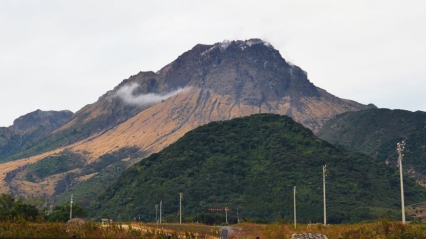 Mount Unzen volcano
