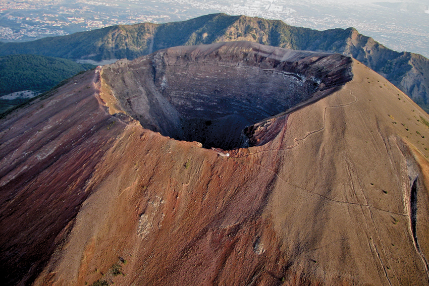 Mount Vesuvius volcano