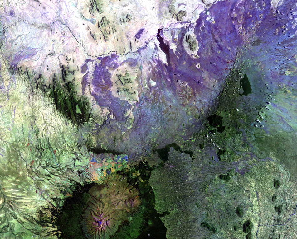 Nyambeni Hills volcano