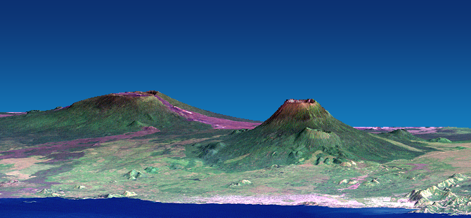 Nyamuragira volcano