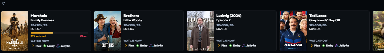Up Next and Watch History