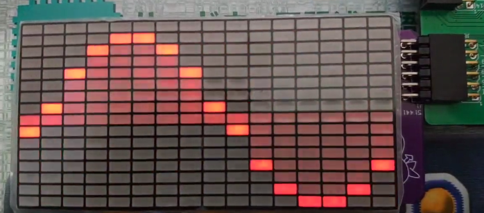 Pmod Matrix256, from the project README