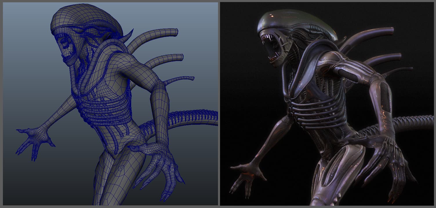 Alien Character Sculpt