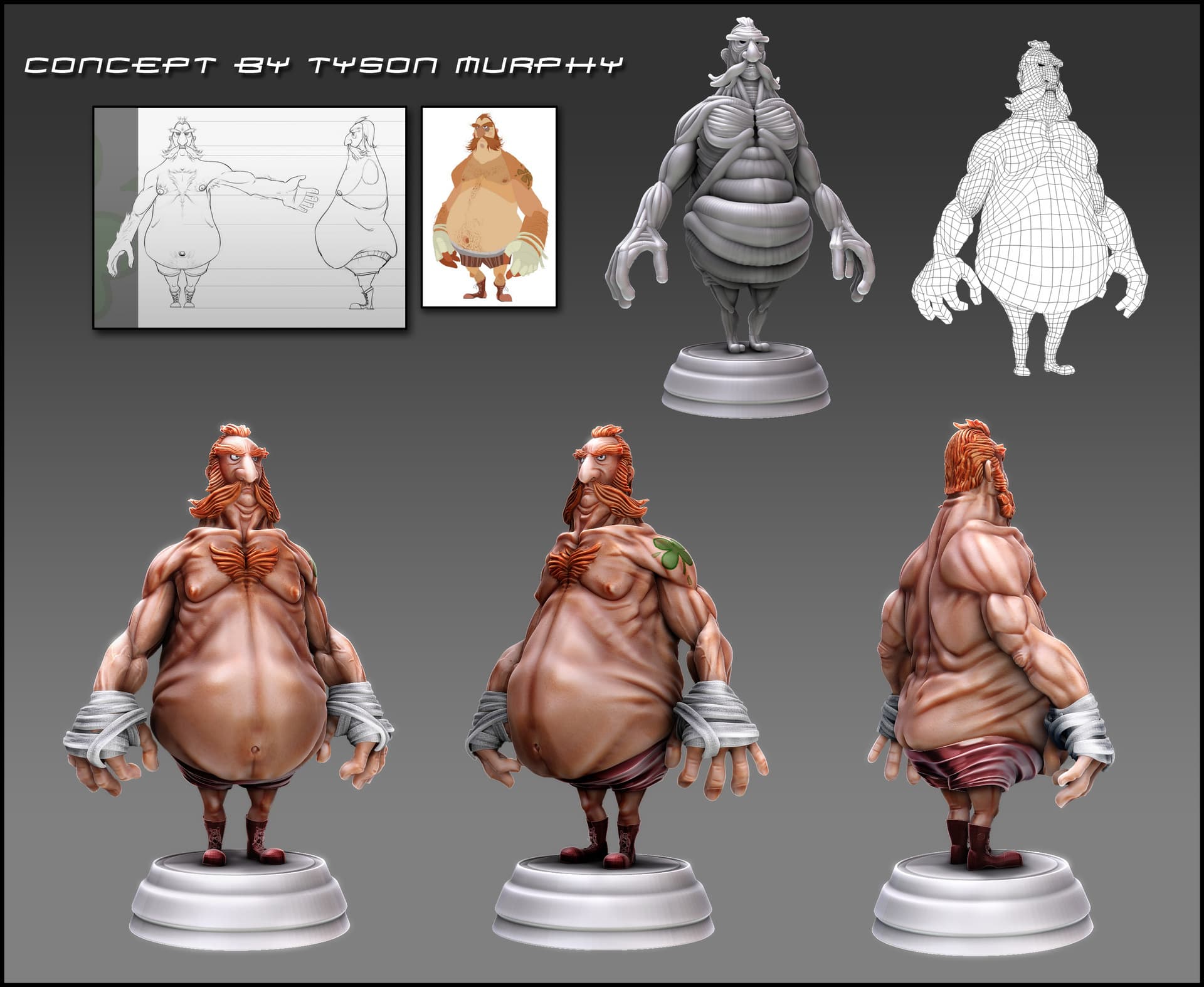 Boxer Character Sculpt