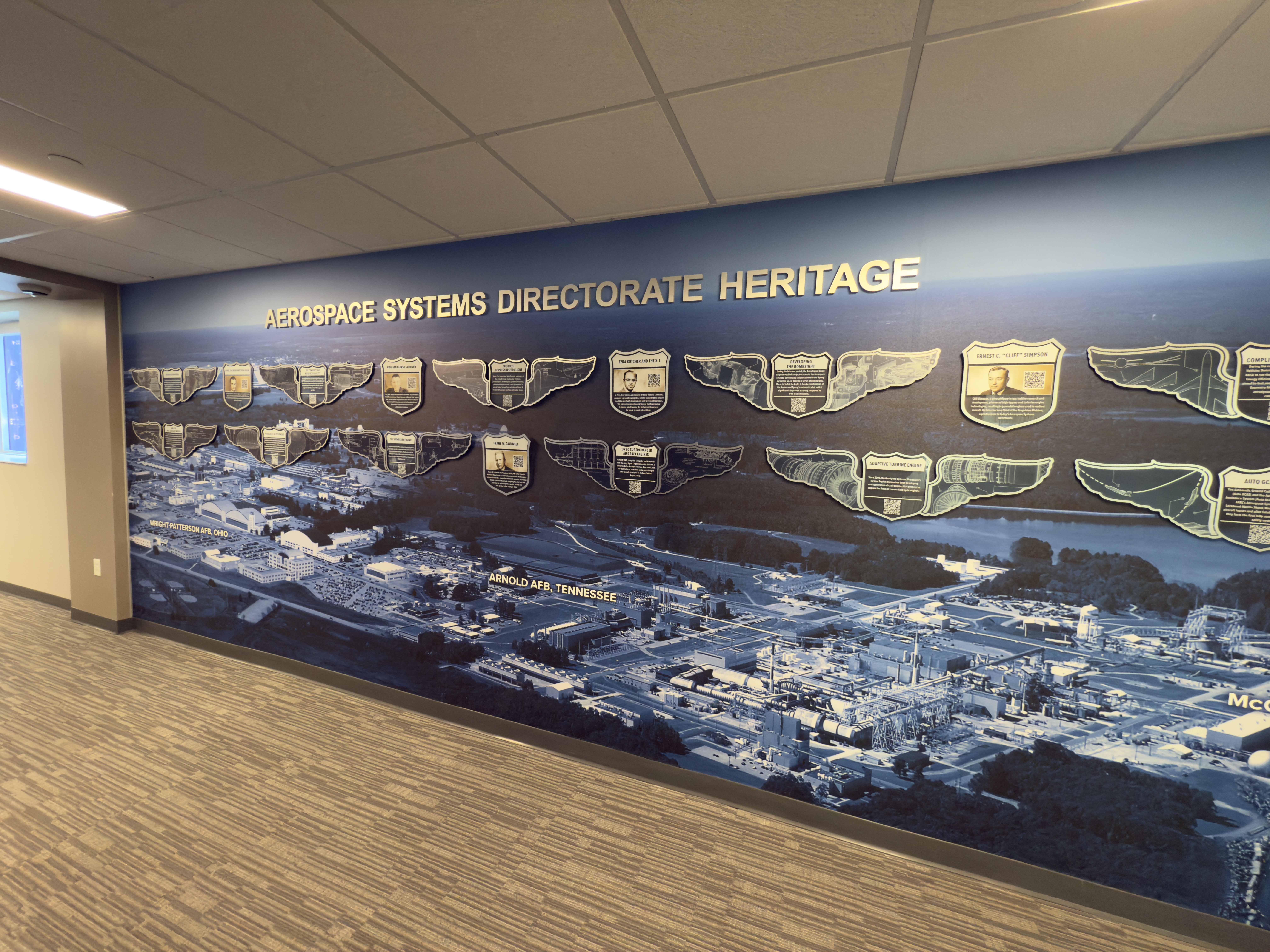 Technology Heritage Wall Display