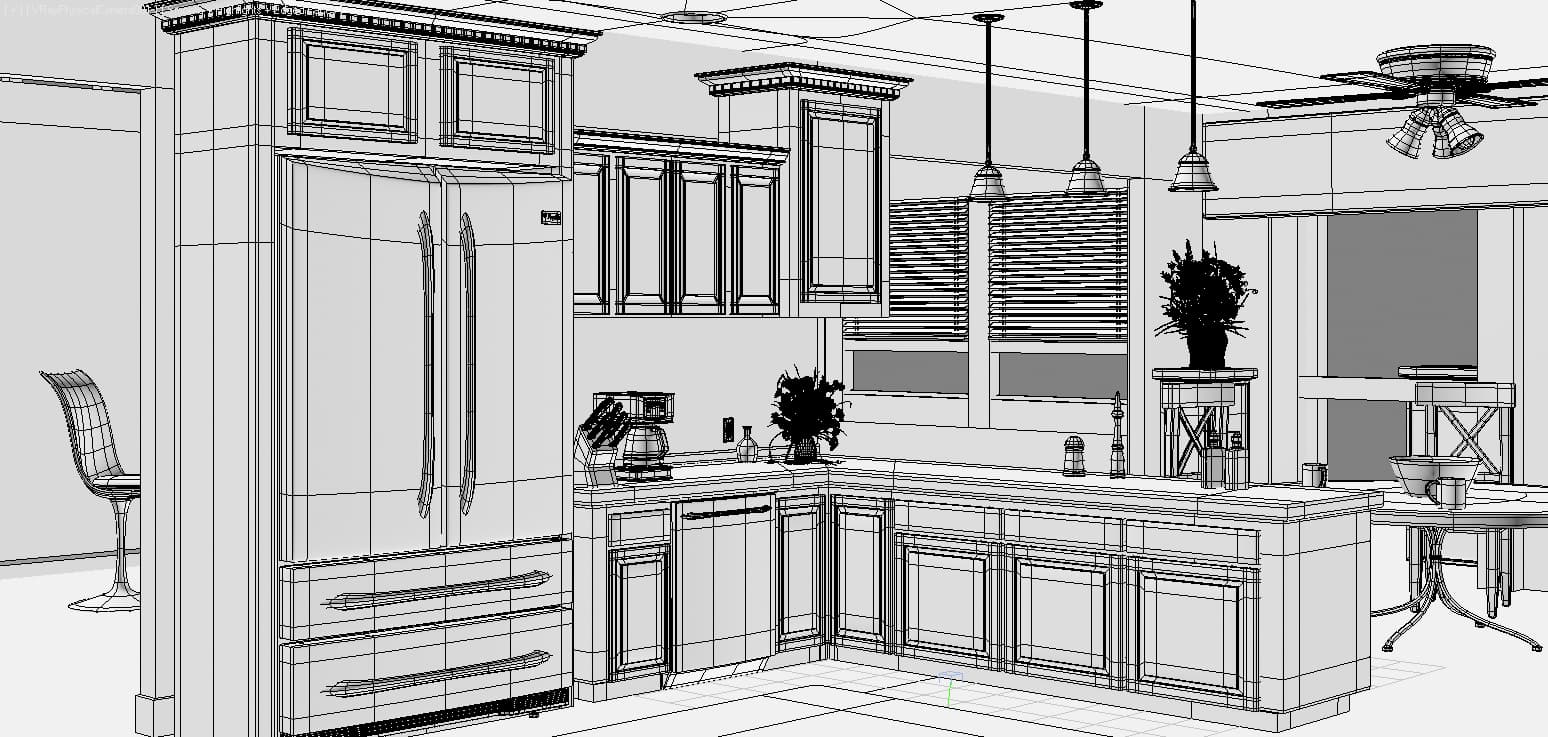 Kitchen Wireframe