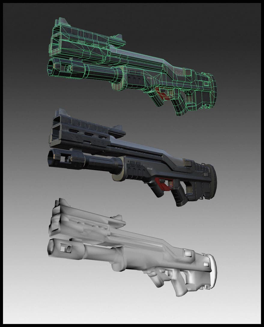 Sci-Fi Gun Alternate