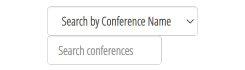 Search by Conference Name