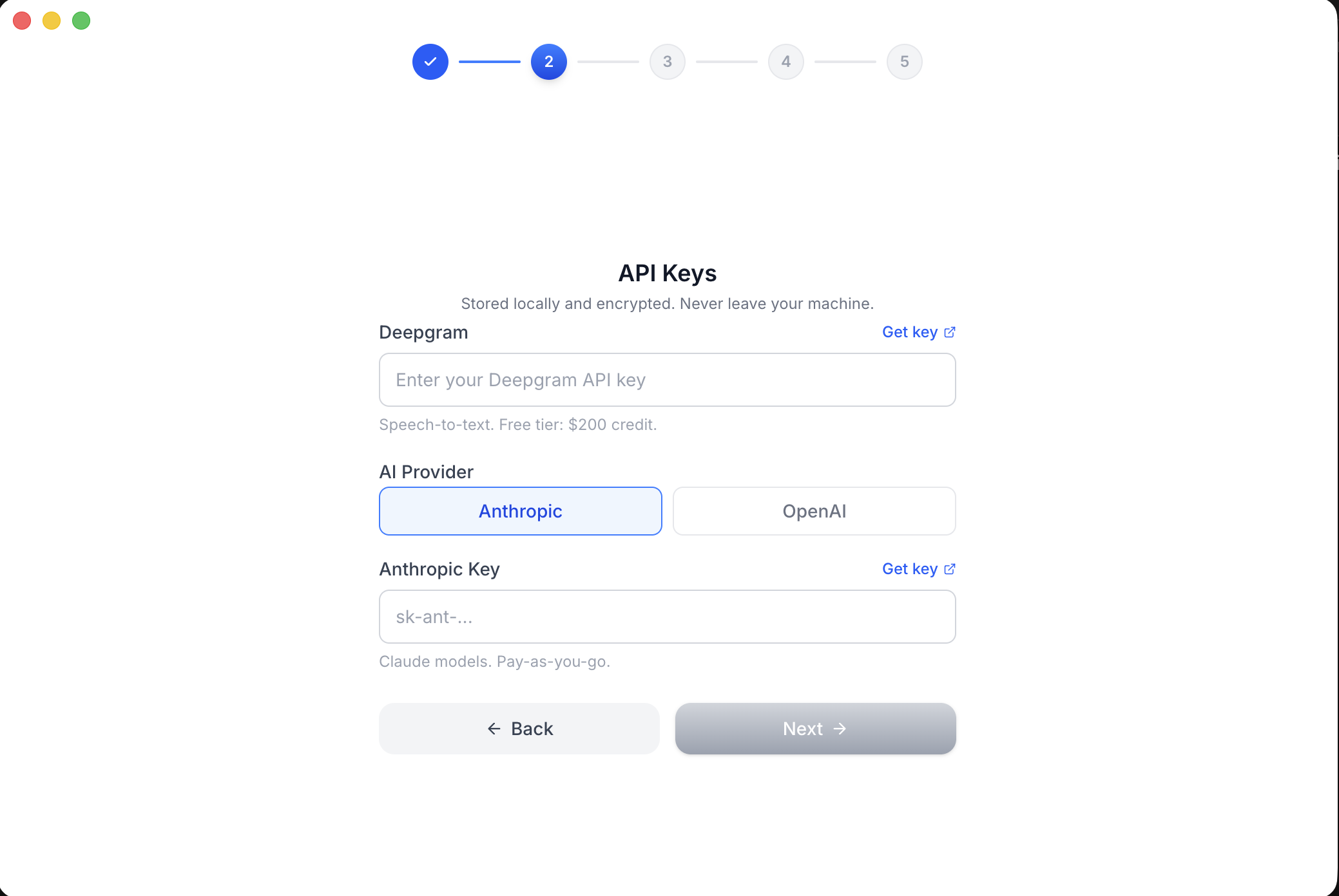 API Keys