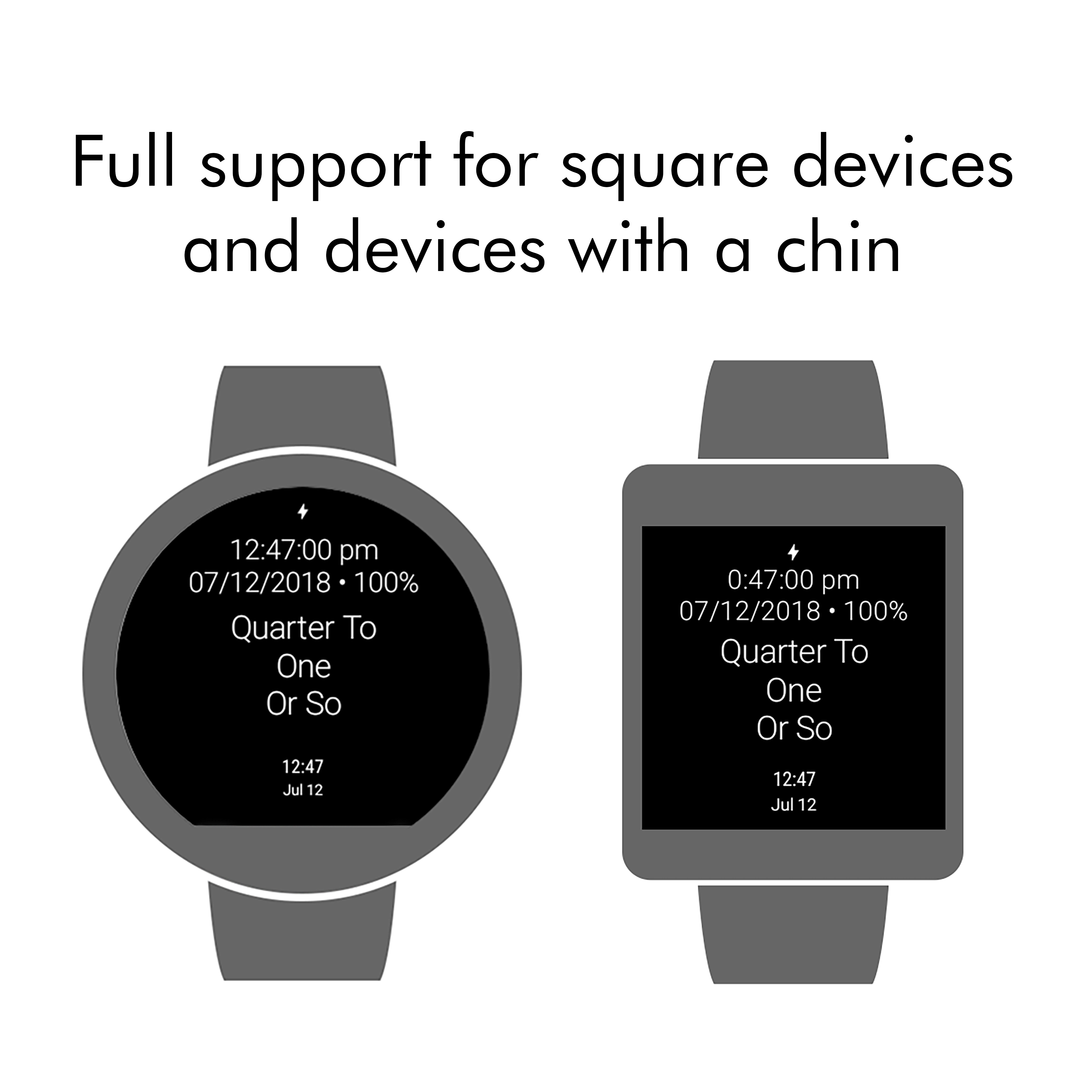 Twelveish Watch Face for Wear OS (Android Wear) - Screenshot5