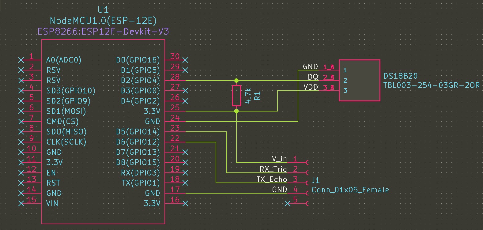 electronic schematic layout