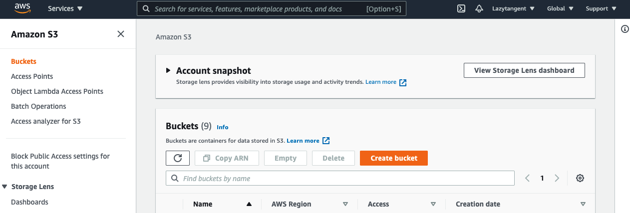 aws-s3-buckets-page