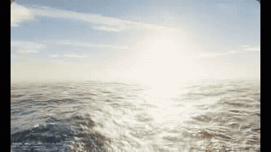 Real-time WebGPU Ocean Simulation