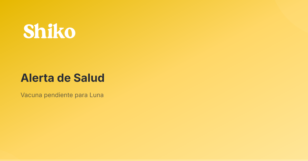 Warning with Shiko logo