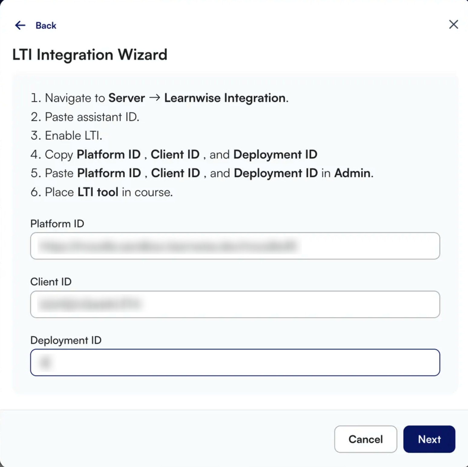 Learnwise-config