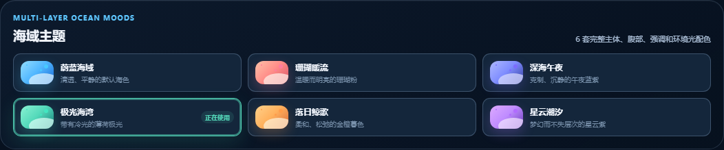 Whale Companion skins, achievements, and local backup