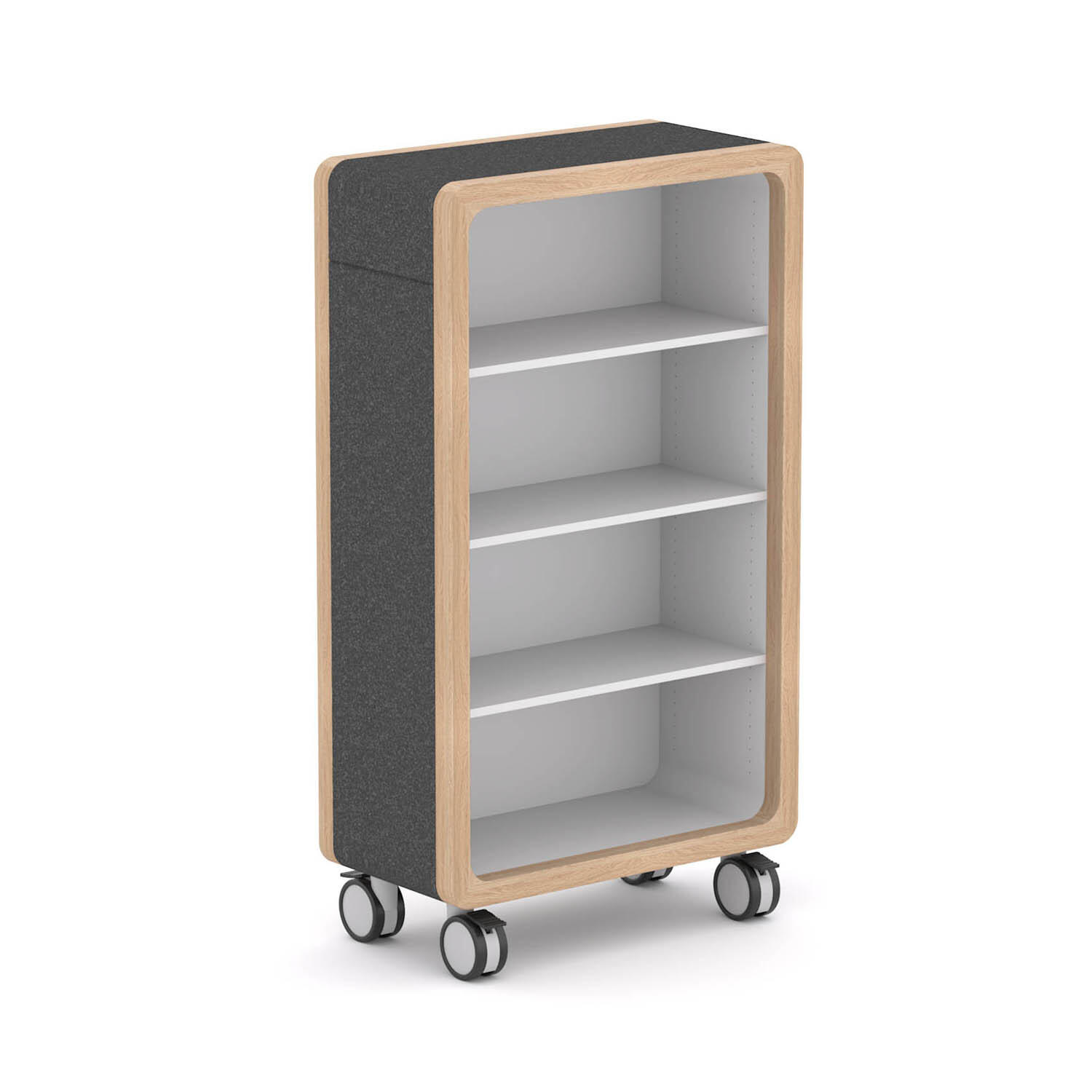Rover Mobile Bookcase, H1620 mm