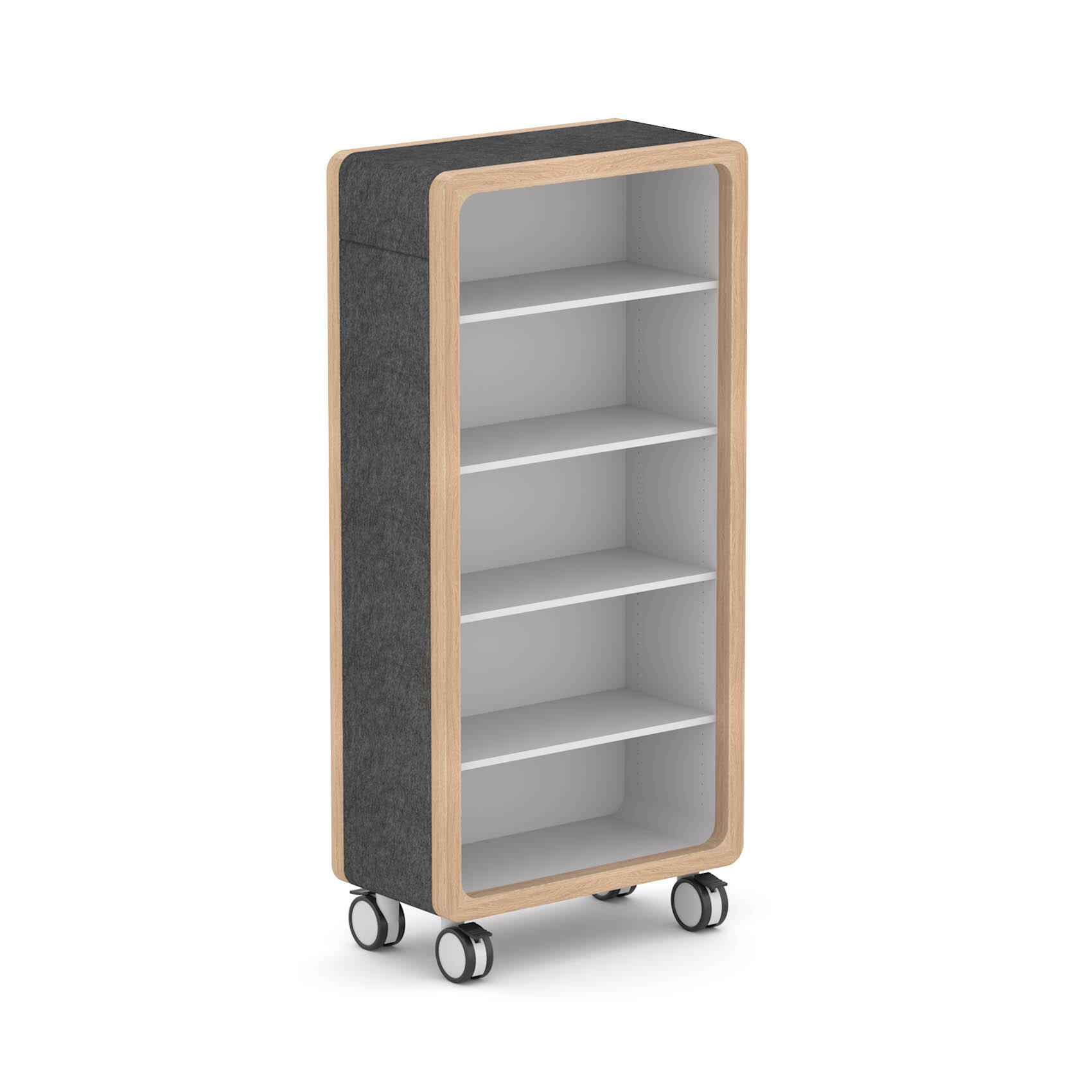 Rover Mobile Bookcase, H1920 mm