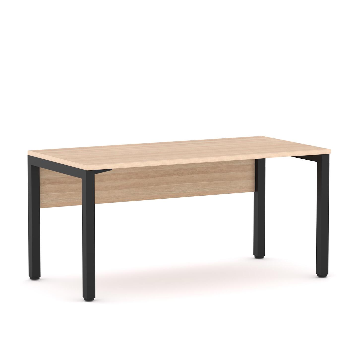 Axis Single Desk with Modesty Panel