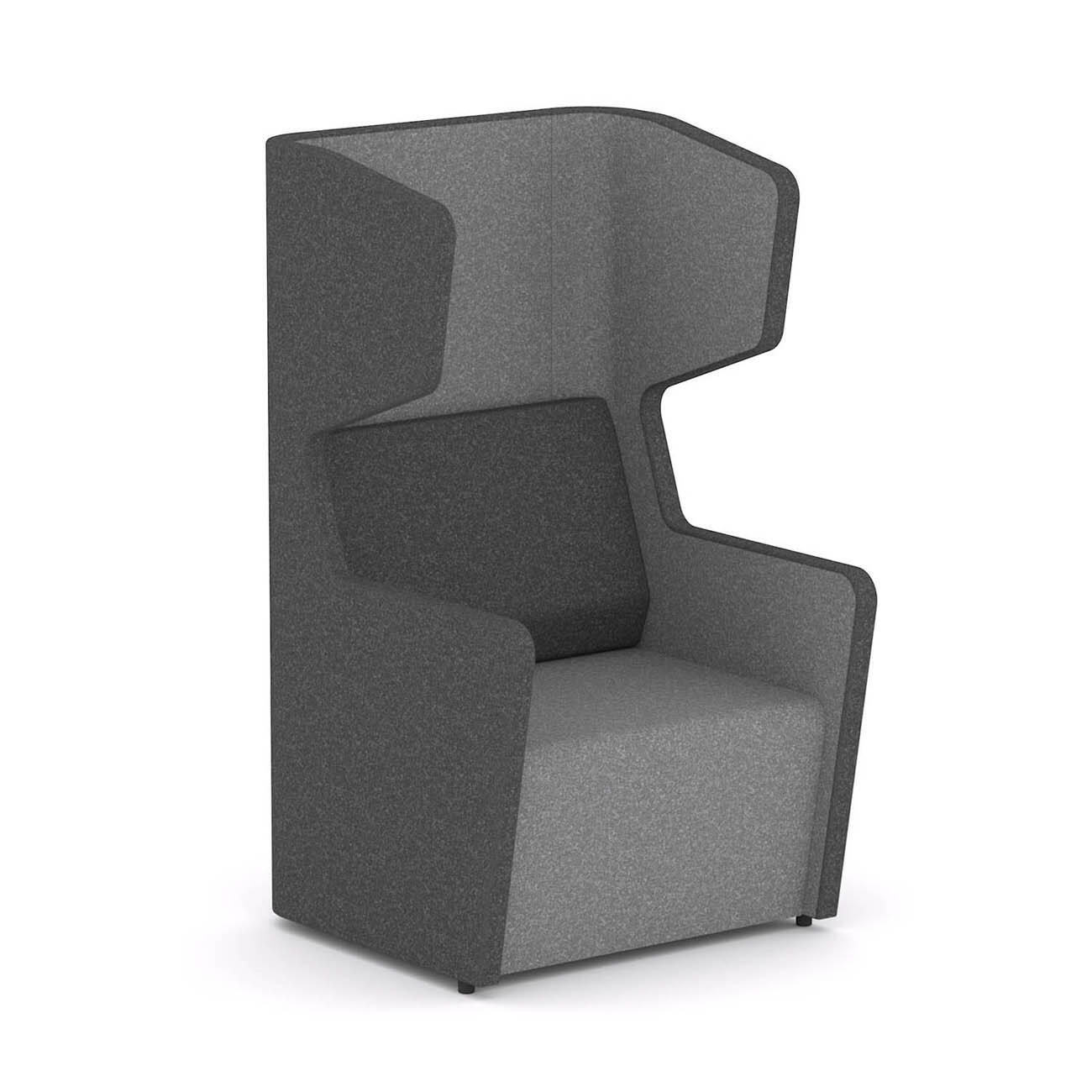 Motion Wing 1 Person Charcoal/Stone