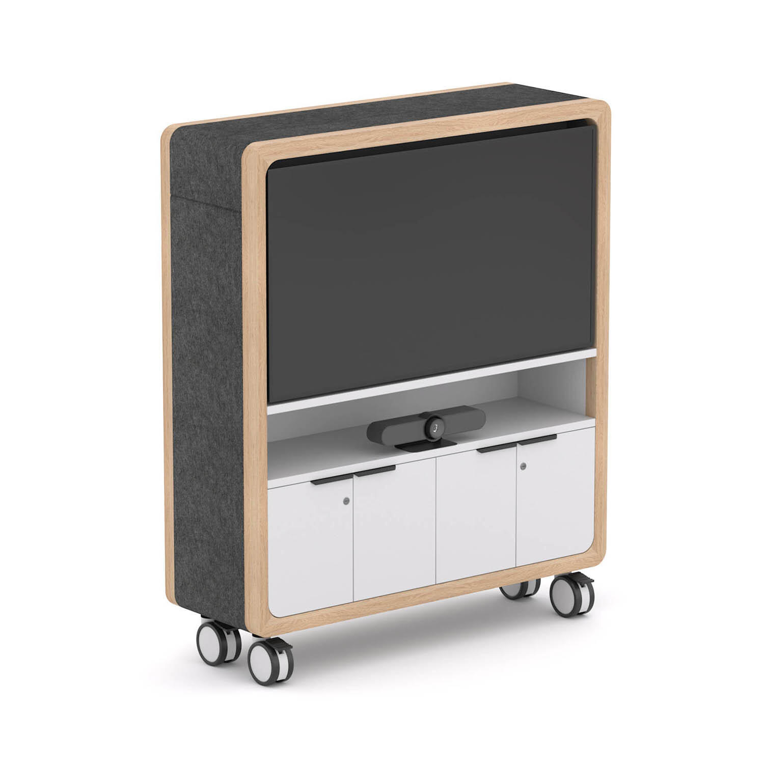 Rover Mobile TV Cabinet, H1620 mm