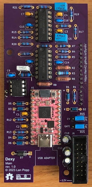 Eurorack Dexy Module, from the project README