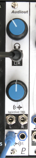 Eurorack Audiout Module, from the project README