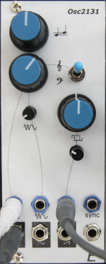 Eurorack SSI2131 VCO, from the project README